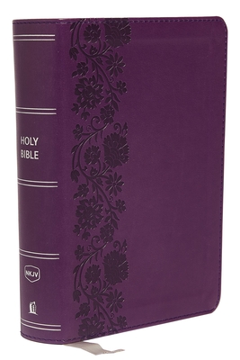 NKJV, End-of-Verse Reference Bible, Compact, Leathersoft, Purple, Red Letter, Comfort Print: Holy Bible, New King James Version - Nelson, Thomas