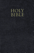 NKJV, End-Of-Verse Reference Bible, Personal Size, Giant Print, Bonded Leather, Black, Red Letter Edition