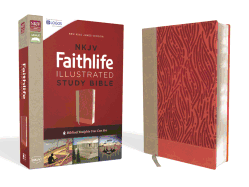 NKJV, Faithlife Illustrated Study Bible, Imitation Leather, Pink, Red Letter Edition: Biblical Insights You Can See
