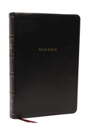 NKJV Holy Bible, Super Giant Print Reference Bible, Black Leathersoft, 43,000 Cross references, Red Letter, Comfort Print: New King James Version