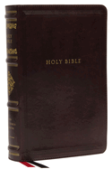 Nkjv, Personal Size Reference Bible, Sovereign Collection, Leathersoft, Brown, Red Letter, Thumb Indexed, Comfort Print: Holy Bible, New King James Version