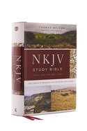 NKJV Study Bible, Hardcover, Burgundy, Full-Color, Comfort Print: The Complete Resource for Studying God's Word