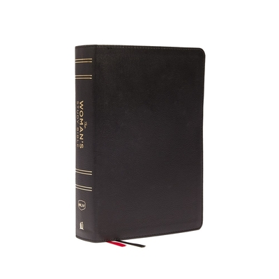 Nkjv, the Woman's Study Bible, Genuine Leather, Black, Red Letter, Full-Color Edition, Thumb Indexed: Receiving God's Truth for Balance, Hope, and Transformation - Patterson, Dorothy Kelley (Editor), and Kelley, Rhonda (Editor), and Thomas Nelson