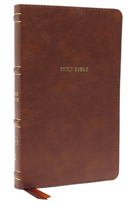 Nkjv, Thinline Bible, Leathersoft, Brown, Red Letter Edition, Comfort Print: Holy Bible, New King James Version - Thomas Nelson