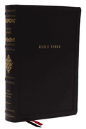 Nkjv, Wide-Margin Reference Bible, Sovereign Collection, Leathersoft, Black, Red Letter, Comfort Print: Holy Bible, New King James Version