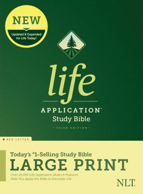 NLT Life Application Study Bible, Third Edition, Large Print (Red Letter, Hardcover) - Tyndale (Creator)
