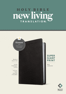 NLT Super Giant Print Bible, Filament-Enabled Edition (Leatherlike, Black, Red Letter)