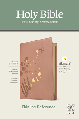 NLT Thinline Reference Bible, Filament Enabled Edition (Red Letter, Leatherlike, Pink) - Tyndale (Creator)