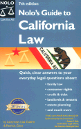 Nolo's Guide to California Law