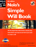 Nolo's Simple Will Book - Clifford, Denis, Attorney