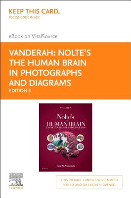 Nolte's the Human Brain in Photographs and Diagrams - Elsevier eBook on Vitalsource (Retail Access Card) - Vanderah, Todd W, PhD