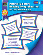 Nonfiction Reading Comprehension for the Common Core Grd 1