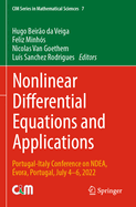 Nonlinear Differential Equations and Applications: Portugal-Italy Conference on NDEA, ?vora, Portugal, July 4-6, 2022