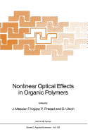 Nonlinear Optical Effects in Organic Polymers