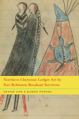 Northern Cheyenne Ledger Art by Fort Robinson Breakout Survivors - Low, Denise, and Powers, Ramon