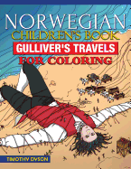 Norwegian Children's Book: Gulliver's Travels for Coloring