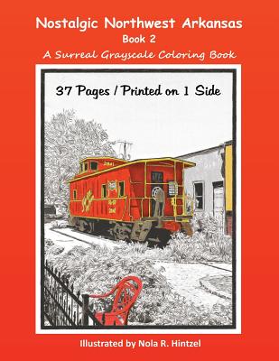 Nostalgic Northwest Arkansas Book 2: A Surreal Grayscale Coloring Book - Hintzel, Nola R