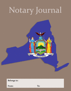 Notary Journal: A Professional NY Notary Journal With Large Writing Areas