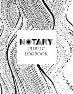 Notary Public Logbook: Notary Book To Log Notorial Record Acts By A Public Notary Large 8.5 x 11 Inches Notary Journal Notebook Gold Cover Design