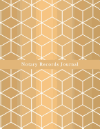 Notary Records Journal: Notary Journal, Notary Public Journal, Notary Logbook, Notary Public Book