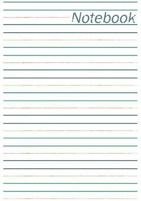 Notebook: (7" x 10") Notebook - World, Ideal New