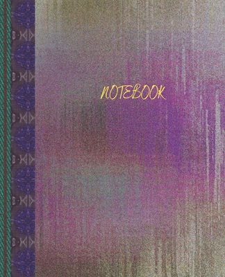 Notebook: Composition Journal Workbook Wide-Ruled Lined Pages: Astract Colors for Women Men Kids Students School Fun Journaling - Design, Cool Dimension