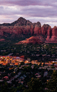 Notebook: desert colorful Arizona sunset landscape
