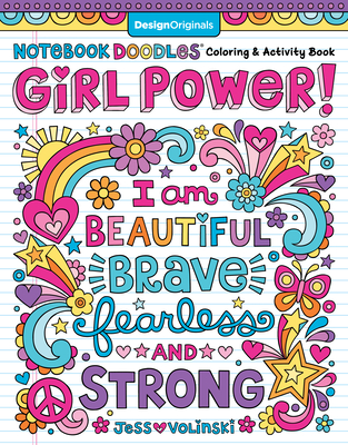 Notebook Doodles Girl Power!: Coloring & Activity Book - Volinski, Jess