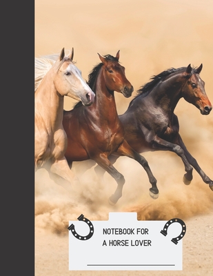 Notebook for a Horse Lover: Composition 104 pages 8.5 X 11 Go Old School with style: Note taking, Class, Journal, Diary, College Ruled Lined Notebook, Office, Meetings, Back to school - Sunday, Love