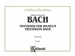 Notebook for Wilhelm Friedemann Bach: Comb Bound Book