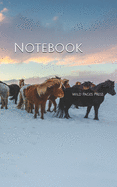 Notebook: Iceland Horses in Winter