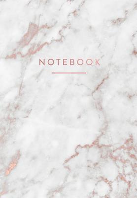 Notebook: Lovely Marble and Gold Journal 120 Pages - B5 Size - Paperlush Press