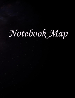 Notebook Map: notebook organizer, 150 Pages , Large (8.5 x 11 inches) - Adam Book