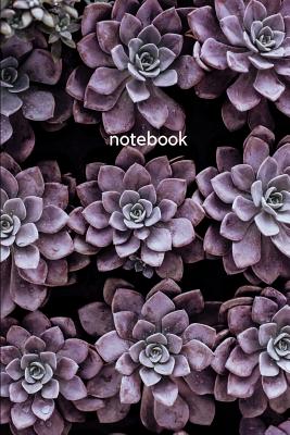 notebook: purple succulent - Rei, Mona