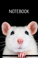 Notebook: Rat Notebook; Rat Care Notebook; Pet Rat Lover; Cute Rat Notebook; 6x9inch Notebook with 108-wide lined pages