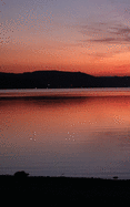 Notebook: Reichenau Island Lake Constance sunset evening