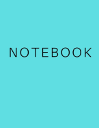 Notebook: Unlined Notebook - Large Blank Journal (8.5 X 11 Inches) - 100 Pages, Smooth Matte Black Cover