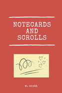 Notecards and Scrolls: Bottled Messages