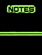 Notes: (8.5" x 11") Notebook