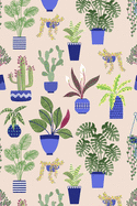 Notes: A Blank Sheet Music Notebook with Houseplant Cover Art