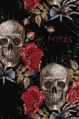 Notes: Day of the Dead Notebook Journal with Festive Decorative Sugar Skulls-6x9-100 pages- Perfect Notebook for School, Gift, Lists, Doodles or Creative Writing - Notebooks, Not Your Ordinary