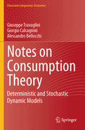 Notes on Consumption Theory: Deterministic and Stochastic Dynamic Models