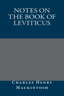 Notes on the Book of Leviticus