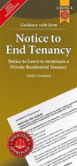 Notice to End Tenancy: How to use a Notice to Leave to terminate a Private Residential Tenancy in Scotland