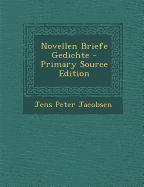 Novellen Briefe Gedichte - Jacobsen, Jens Peter