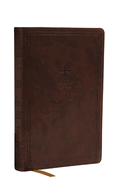 NRSV Catholic Edition Gift Bible, Brown Leathersoft (Comfort Print, Holy Bible, Complete Catholic Bible, NRSV CE): Holy Bible