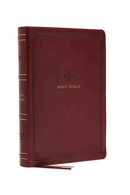 NRSV Large Print Standard Catholic Bible, Red Leathersoft (Comfort Print, Holy Bible, Complete Catholic Bible, NRSV CE): Holy Bible - Catholic Bible Press