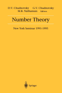 Number Theory: New York Seminar 1991-1995