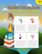 Number Tracing book for kindergarteners & kids ages 3-5: Numbers Writing Practice, preschool workbook practice, Learning easy for reading And writing, 0-20 numbers tracing book