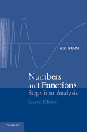 Numbers and Functions: Steps Into Analysis